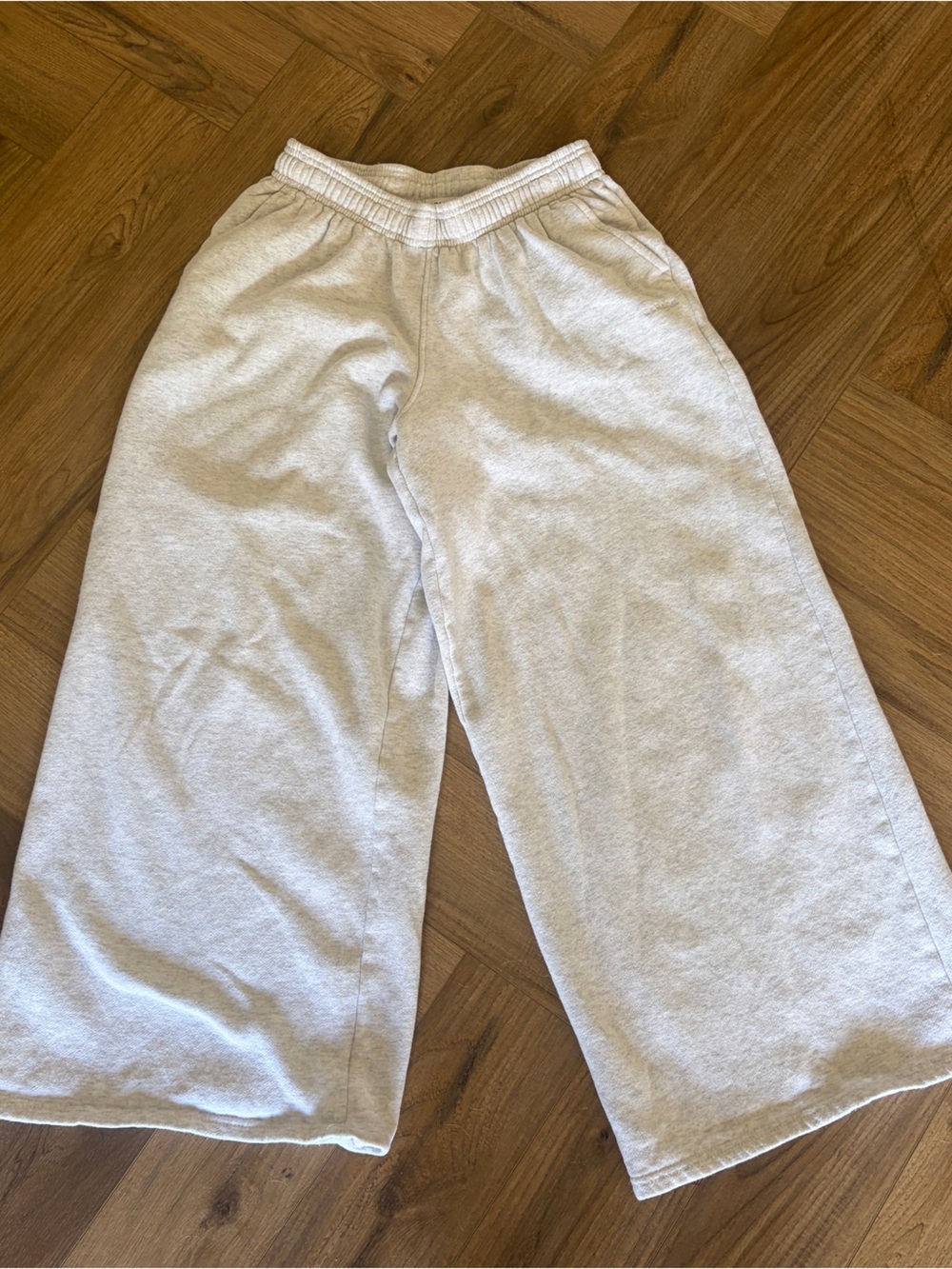Garage XS wide leg Jogger Sweatpants grey excellent!